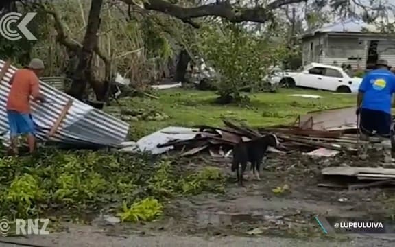 Cyclone Gita 'like a horror movie'
