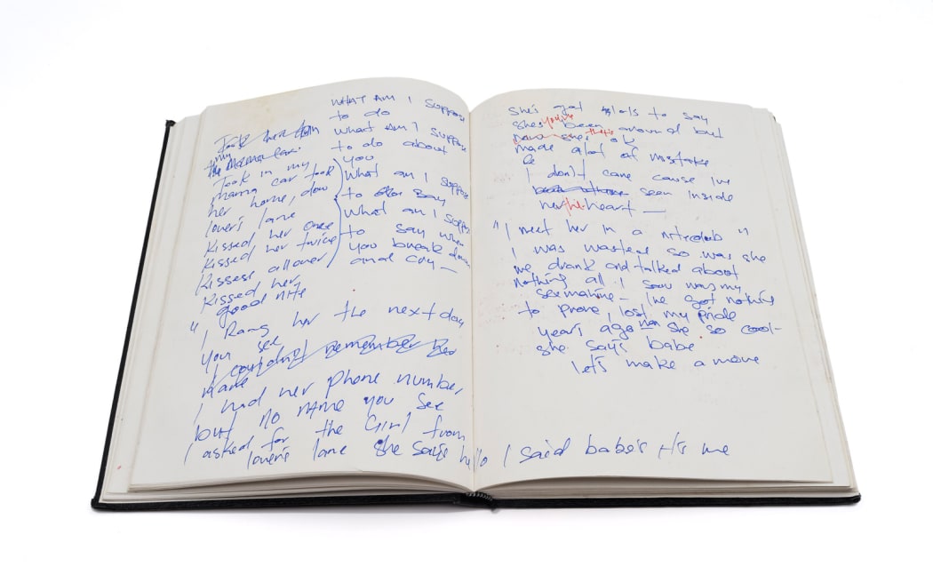 Pauly Fuemana’s journal mid- to late 1990s.