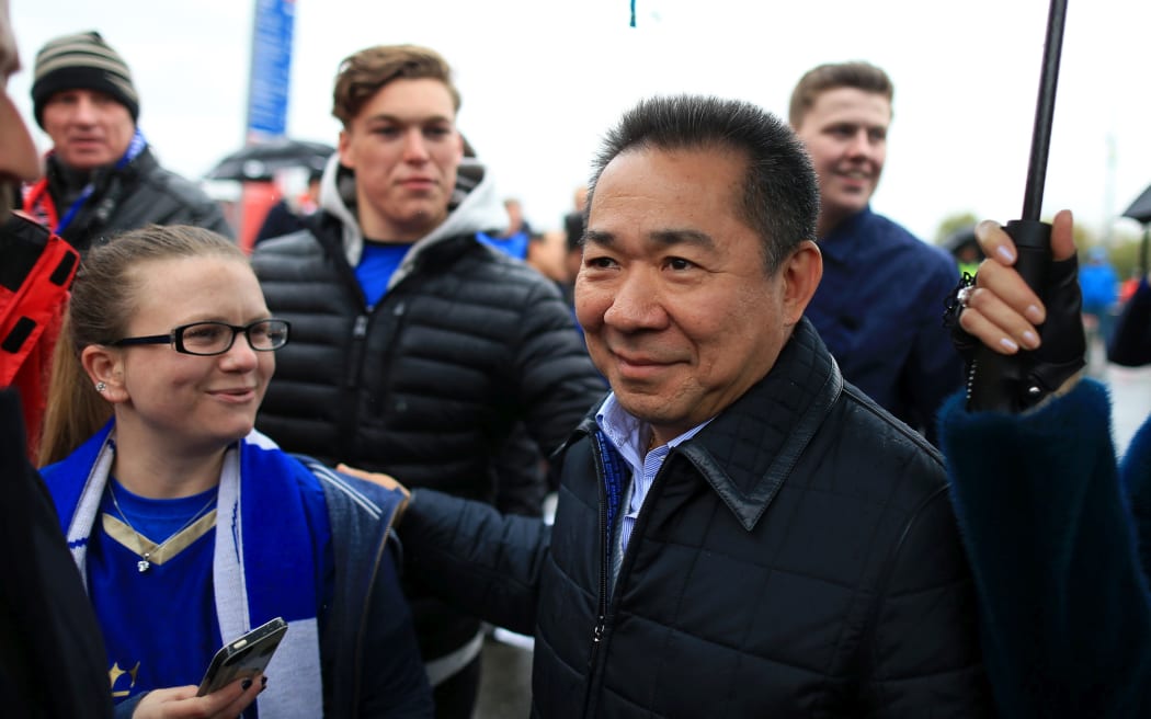 Leicester City owner and Chairman Vichai Srivaddhanaprabha 2016.