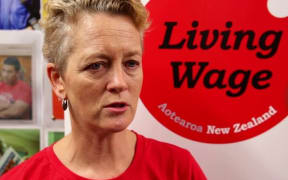 Convenor of the Living Wage Movement, Annie Newman.