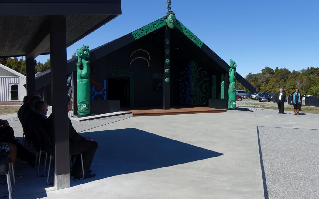 A powhiri was held at Arahura Marae ahead of the study's launch.