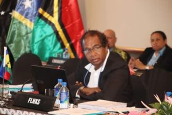 Palika Party member and FLNKS International Relations official, Charles Wea.