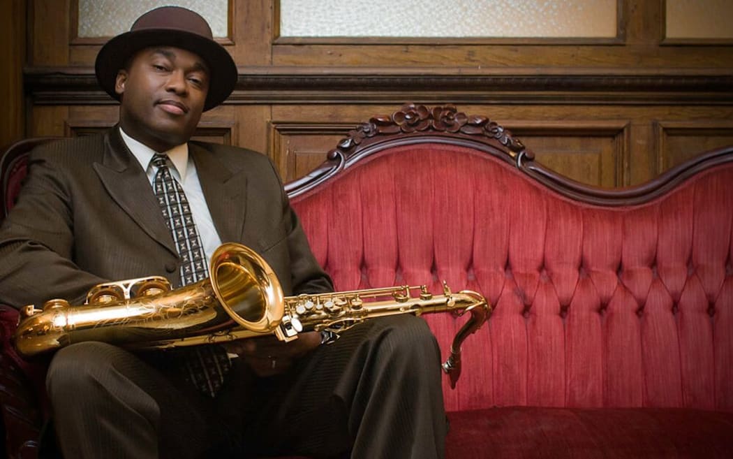 Award winning baritone saxophonist James Carter.