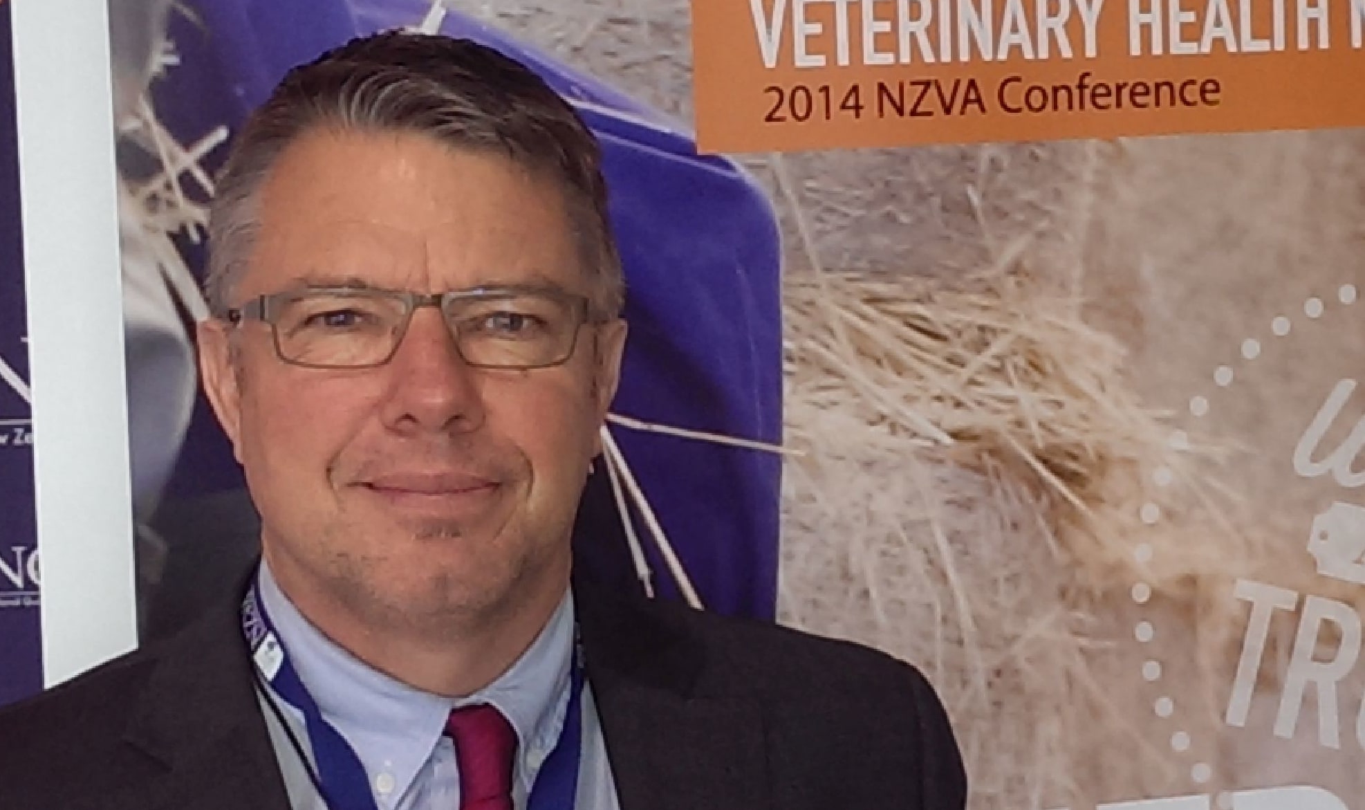 Dr Steve Merchant President of NZ Veterinary Association.