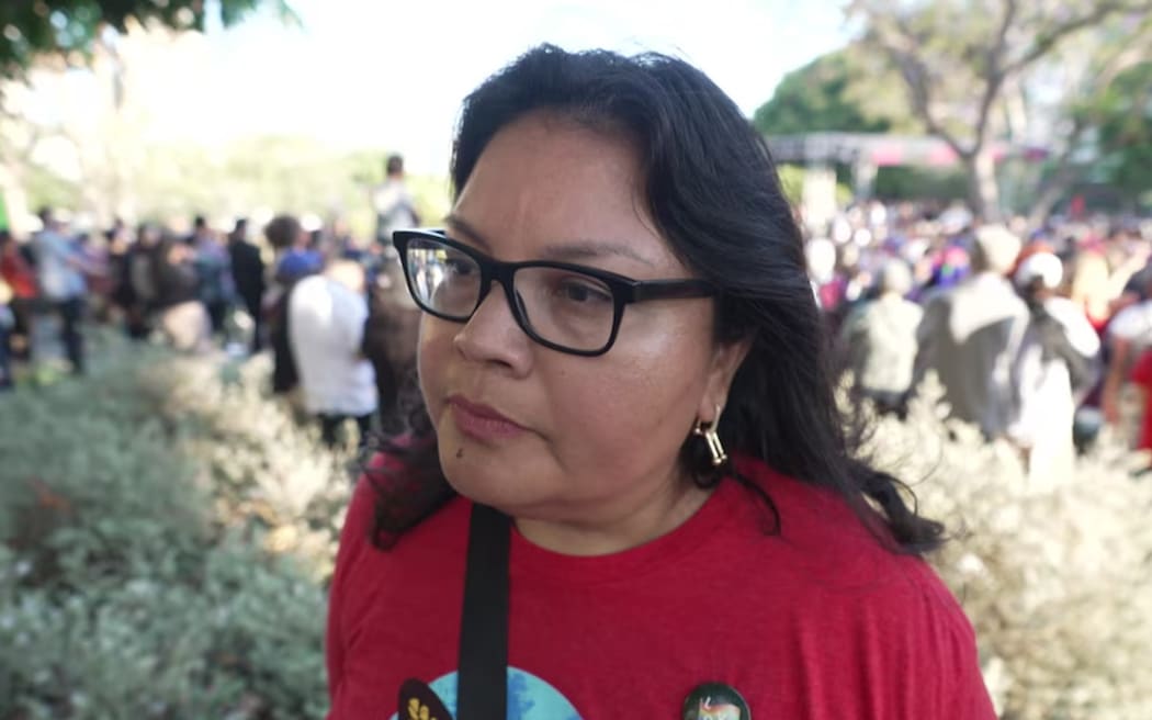 Maria Miranda was once an undocumented migrant from Mexico.  (ABC News)
