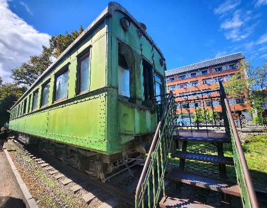 For use with summer story only:  Stalin's rail carriage in Georgia