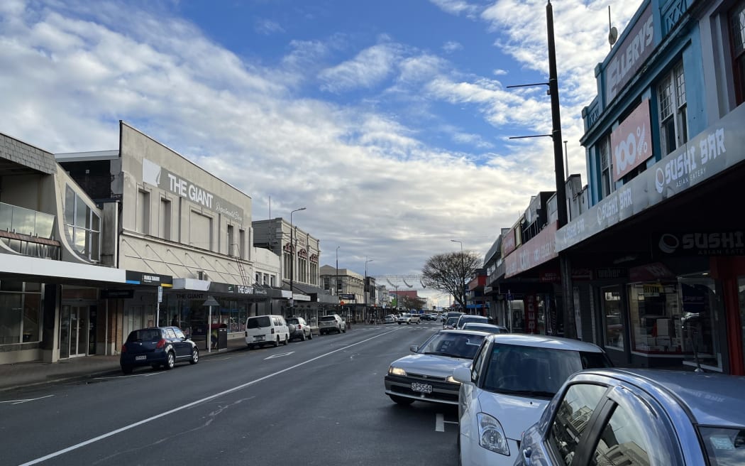 The Greymouth town centre.