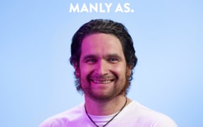 Greg in the "Manly As" Campaign