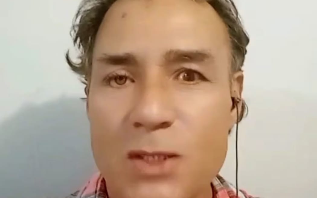 Miguel Angel Beltran in a video posted to his TikTok account. From Miguel Angel Beltran/TikTok