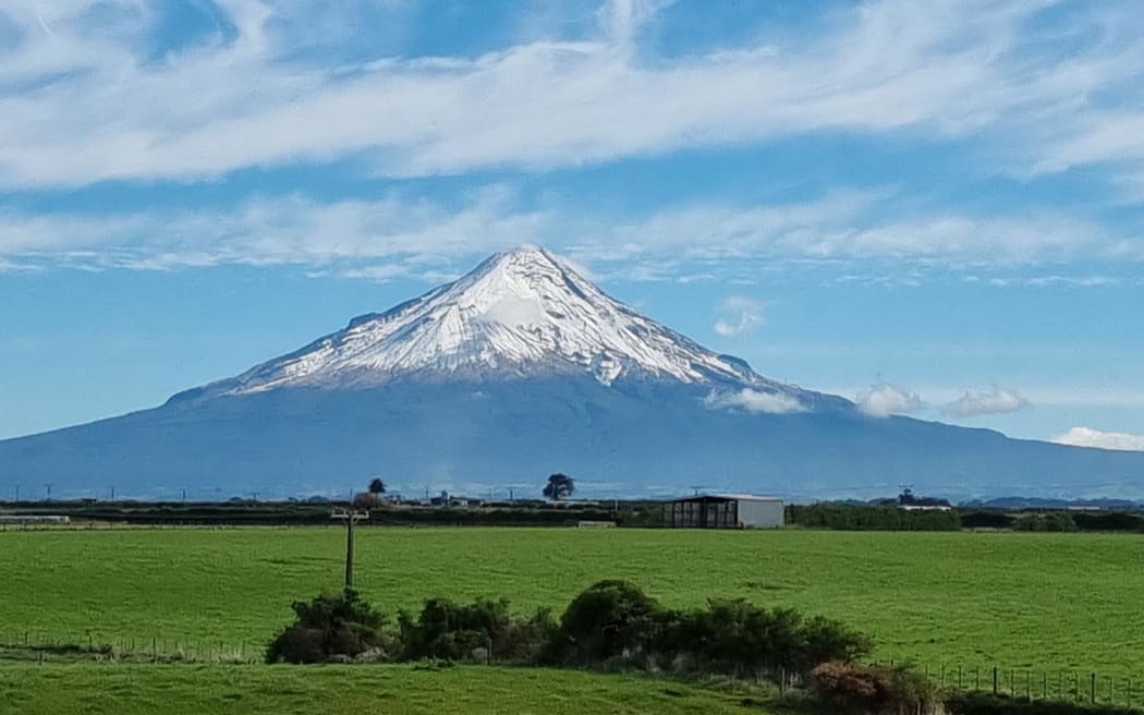 Taranaki Maunga today.