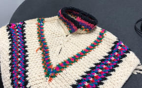 Ali Jones' childhood poncho