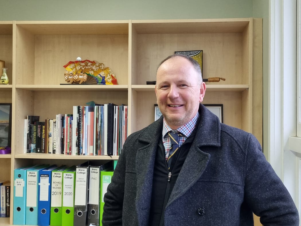Mana College principal John Murdoch.