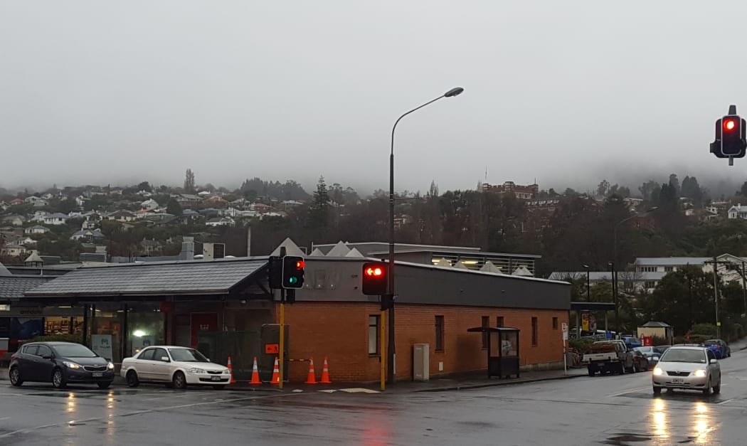 Opoho Hill, Dunedin. The rain has stopped but the clouds look ready for action.