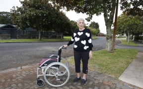 Rebecca Van Altvorst (81) no longer takes her husband for a wheelchair walk as the magnolias have pushed up the edges of her cobblestoned driveway and the footpath