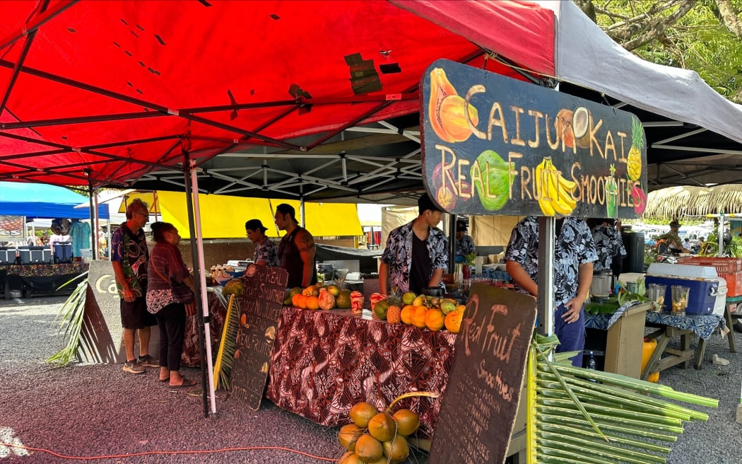 The 52nd Pacific Island's Forum Leaders Meeting is causing quite a buzz around the main island and especially at the bustling Punanga Nui Markets. November 2023.