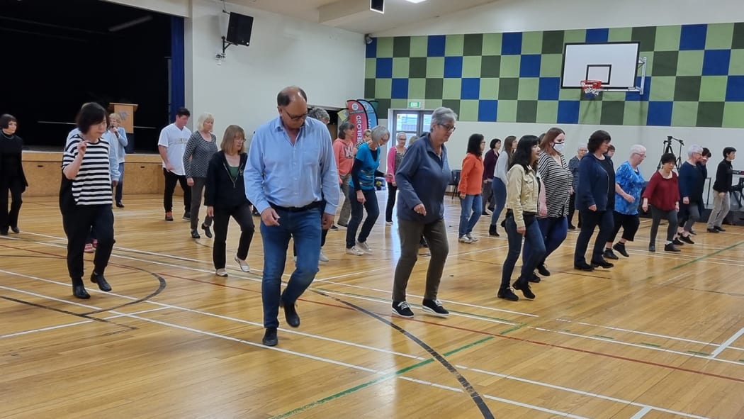 Line dancing lessons at a Christchurch City Council-owned hall.