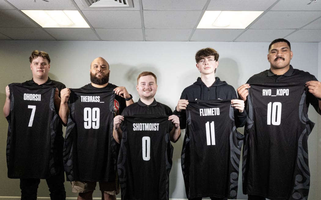 The E-Blacks team which will compete at worlds in Sweden.