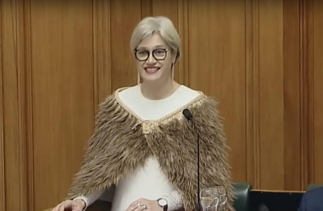 National MP Harete Hipango gives her maiden speech.