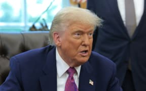 WASHINGTON, DC - JUNE 10: U.S. President Donald Trump delivers remarks on natural disaster preparedness in the Oval Office at the White House on June 10, 2025 in Washington, DC. Trump said he wants to eliminate the Federal Emergency Management Agency (FEMA) and return its function to the state level.   Anna Moneymaker/Getty Images/AFP (Photo by Anna Moneymaker / GETTY IMAGES NORTH AMERICA / Getty Images via AFP)