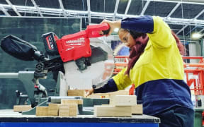 Hera Eruera, one of the 15 certified wāhine plumbers in Aotearoa hopes more women are inspired to pick up the tools this World Plumbers Day.