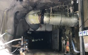 This morning Andrew Little went 30 metres into the mine's main entry tunnel with Pike Family representatives Anna Osborne and Sonya Rockhouse - who both lost a family member in the 2010 disaster.