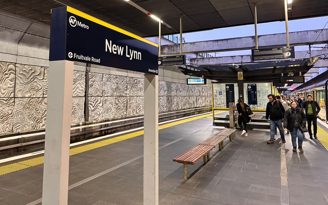 New Lynn Station, Auckland, May 2024