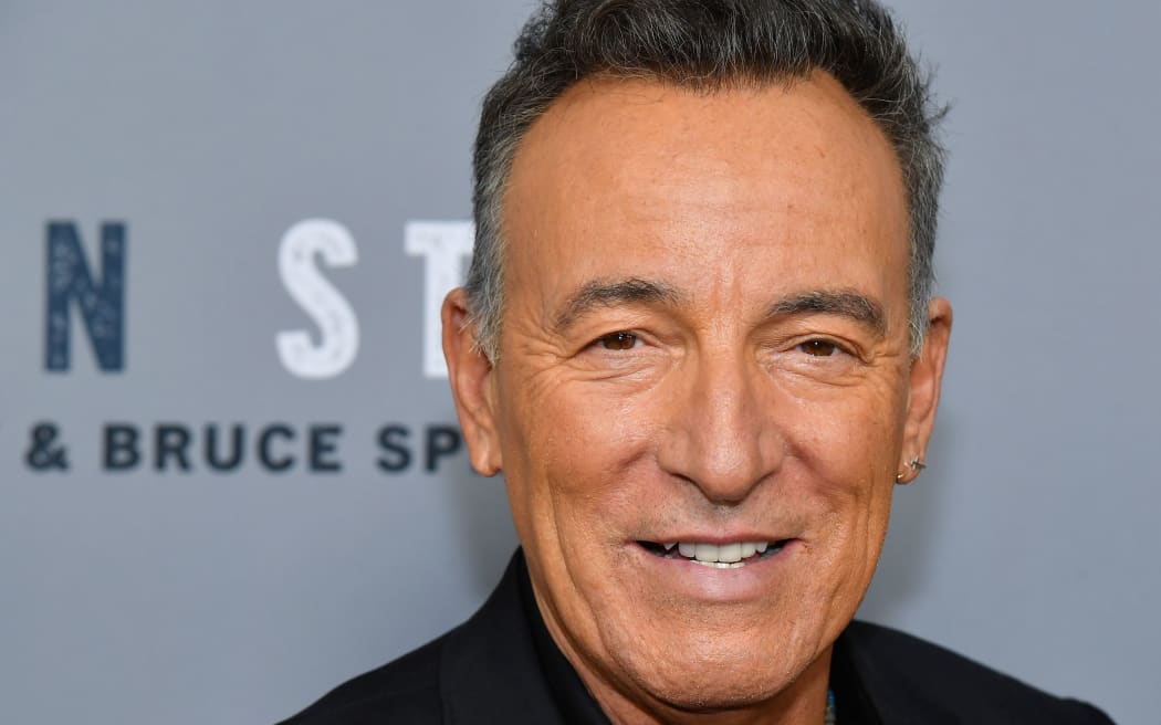 (FILES) In this file photo taken on October 17, 2019, US singer-songwriter Bruce Springsteen attends the New York special screening of "Western Stars" at Metrograph in New York City. -