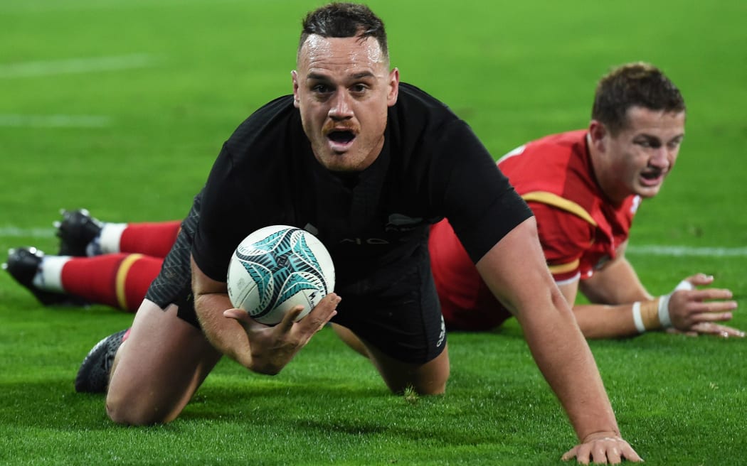 Israel Dagg scores in his 50th Test.