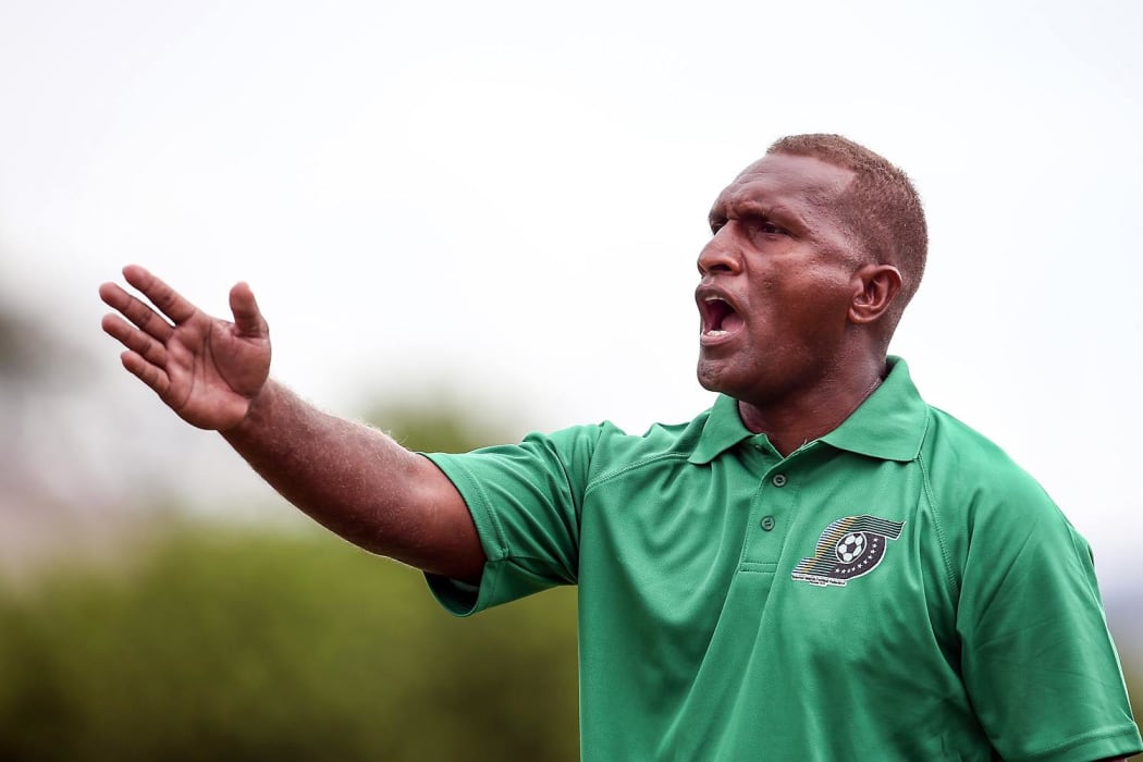 Solomons coach, Stanley Waita