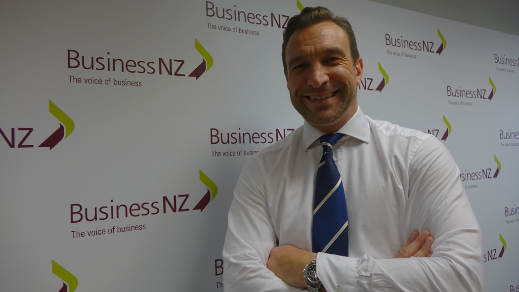 Business New Zealand Chief Executive, Kirk Hope at its offices in Wellington