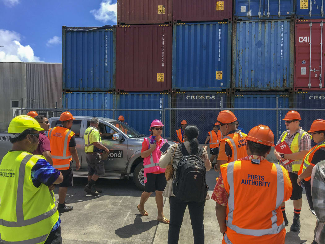 Cook Islands port staff received marine terrorism protection training.