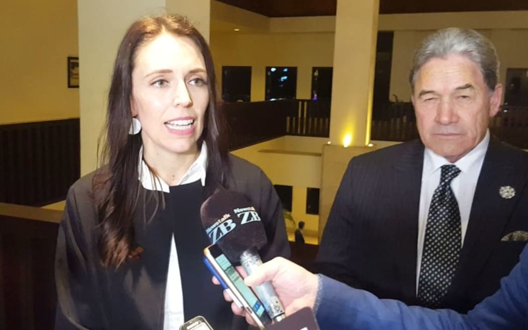 Prime Minister Jacinda Ardern and Foreign Minister Winston Peters at APEC.
