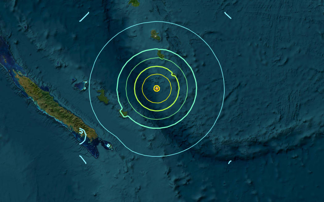 An earthquake of magnitude 7.2 struck the Vanuatu region on Friday 8 December.