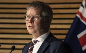 Environment Minister David Parker at a press conference announcing the Government's reforms to clean up our 
waterways, Beehive Theatrette, Wellington.