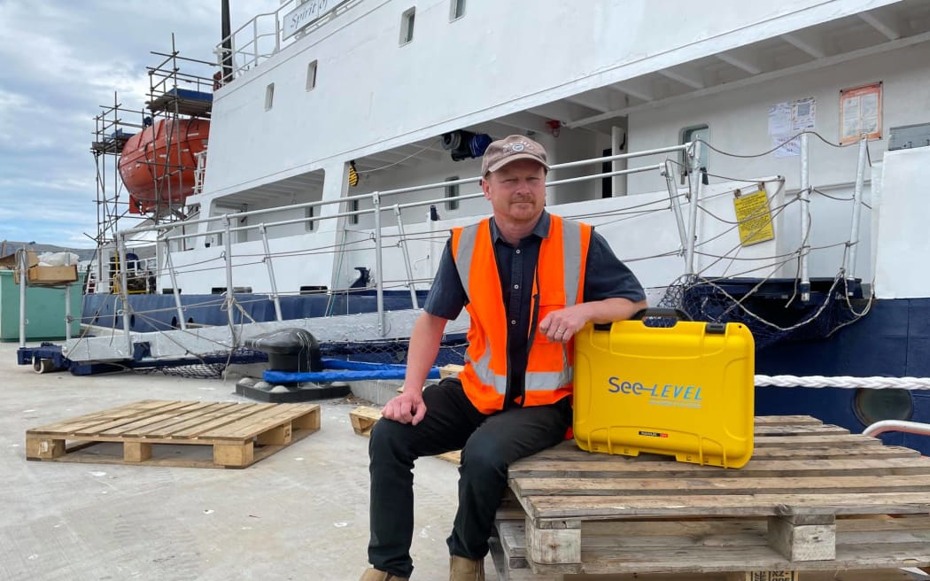 Dudley Jackson, founder of See-Level, a VR headset to combat seasickness