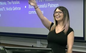 tech podcaster Shannon Morse (aka Snubsie)..