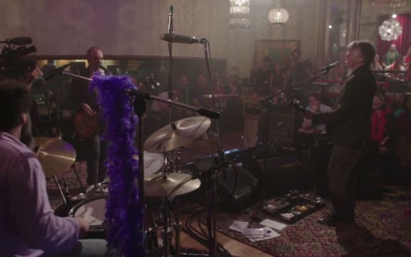 Crowded House live at Roundhead Studios