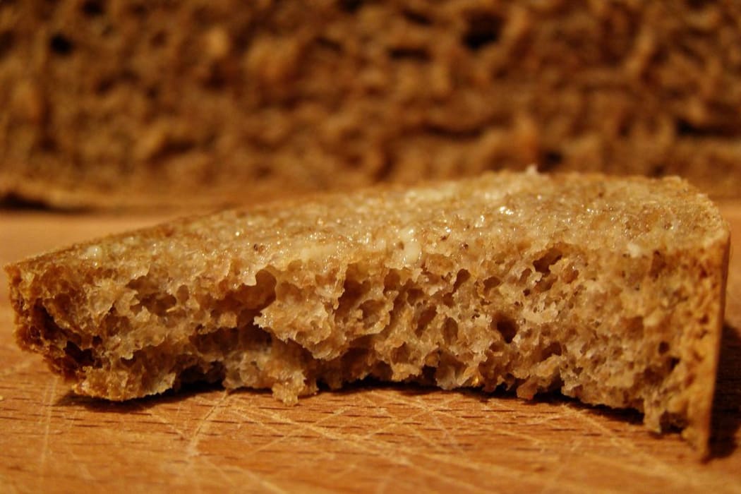 slice of wholemeal bread