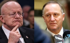 James Clapper and John Key