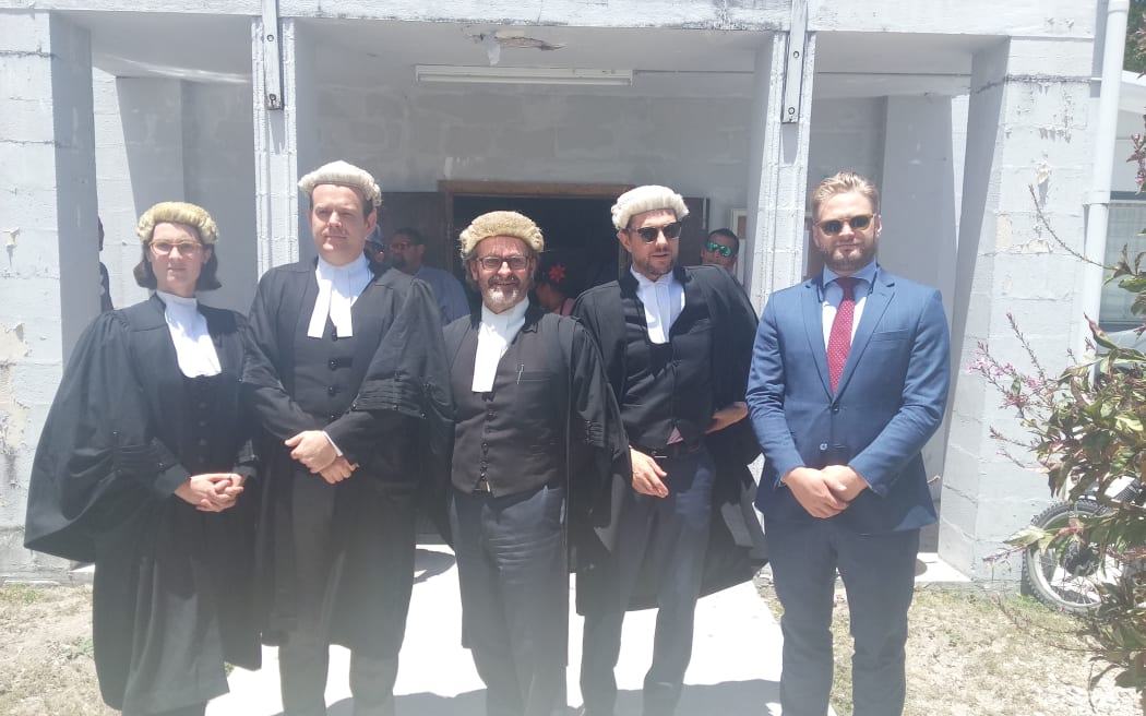 Lawyers, Felicity Graham, Stephen Lawrence, Mark Higgins, Neal Funnell, Christian Hearn