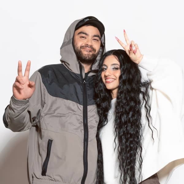 CHAII with Her husband and producer Frank Keys.