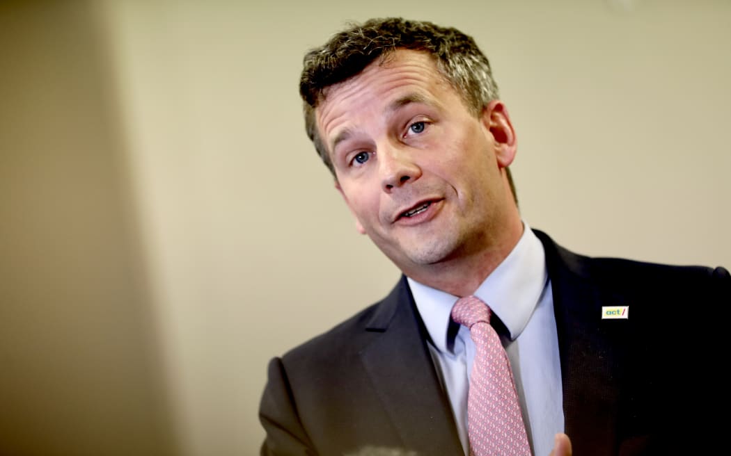 David Seymour in Auckland.
