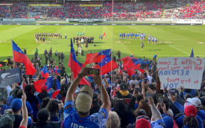 Toa Samoa and Kiwis game at Eden Park stadium