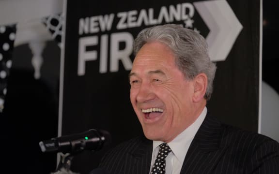 New Zealand First leader Winston Peters is sitting pretty as Kingmaker.