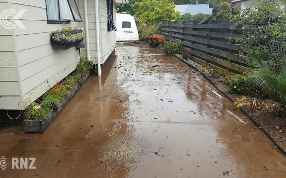 Clean up job gets underway in flood ravaged Ngongotaha