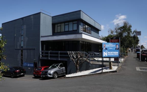 National Party Headquarters on Great South Road.