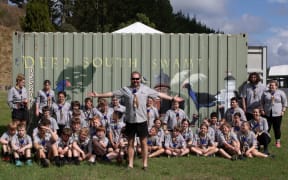Some of the scouts attending the 23rd annual Jamboree