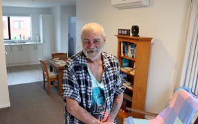 Pensioner moves into new accommodation from caravan
