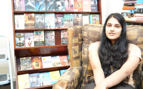 Pari Rao, 15, has opened a second-hand book shop in Palmerston North. She says she's passionate about getting teens reading.