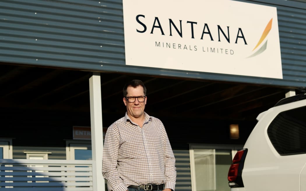 Santana Minerals CEO Damien Spring who says Cromwell is well placed to benefit from the mine.